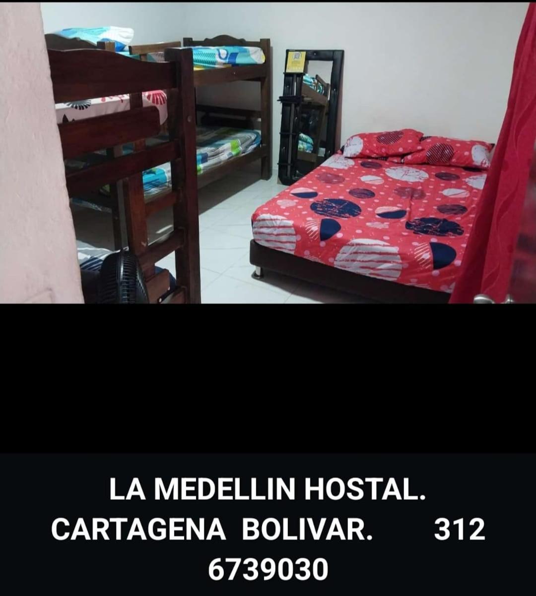 La Medellin Hostal Cartagena Eksteriør billede